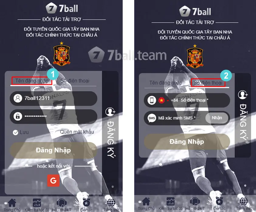 Cách Đăng Nhập 7Ball - 7Ballbet Nhanh Chóng Chỉ Với 1 Phút 7 Hướng dẫn đăng nhập 7ball