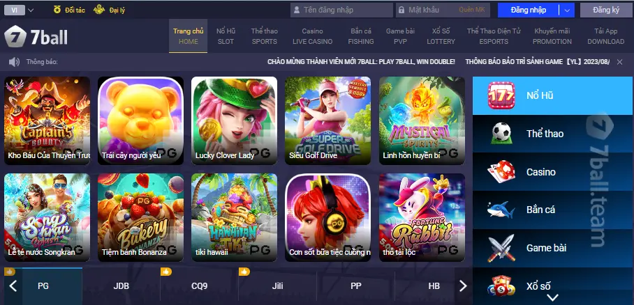 Cách Đăng Nhập 7Ball - 7Ballbet Nhanh Chóng Chỉ Với 1 Phút 5 Tổng quan về nhà cái 7ball